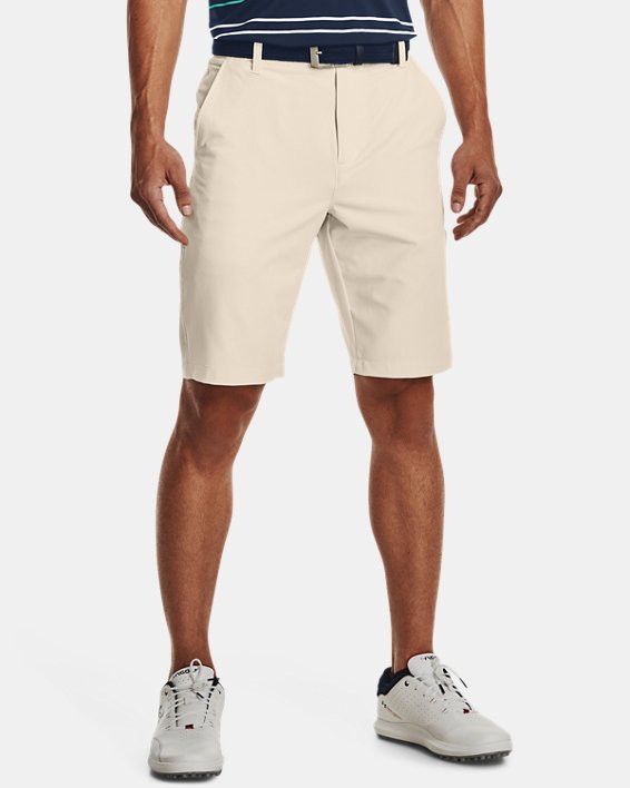 Men's UA Drive Tapered Shorts, White, pdpMainDesktop image number 0
